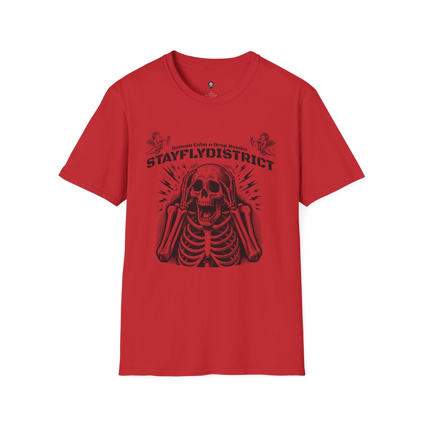 Drop Bombs Skeleton Tee