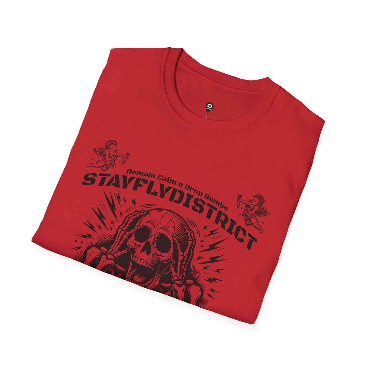 Drop Bombs Skeleton Tee