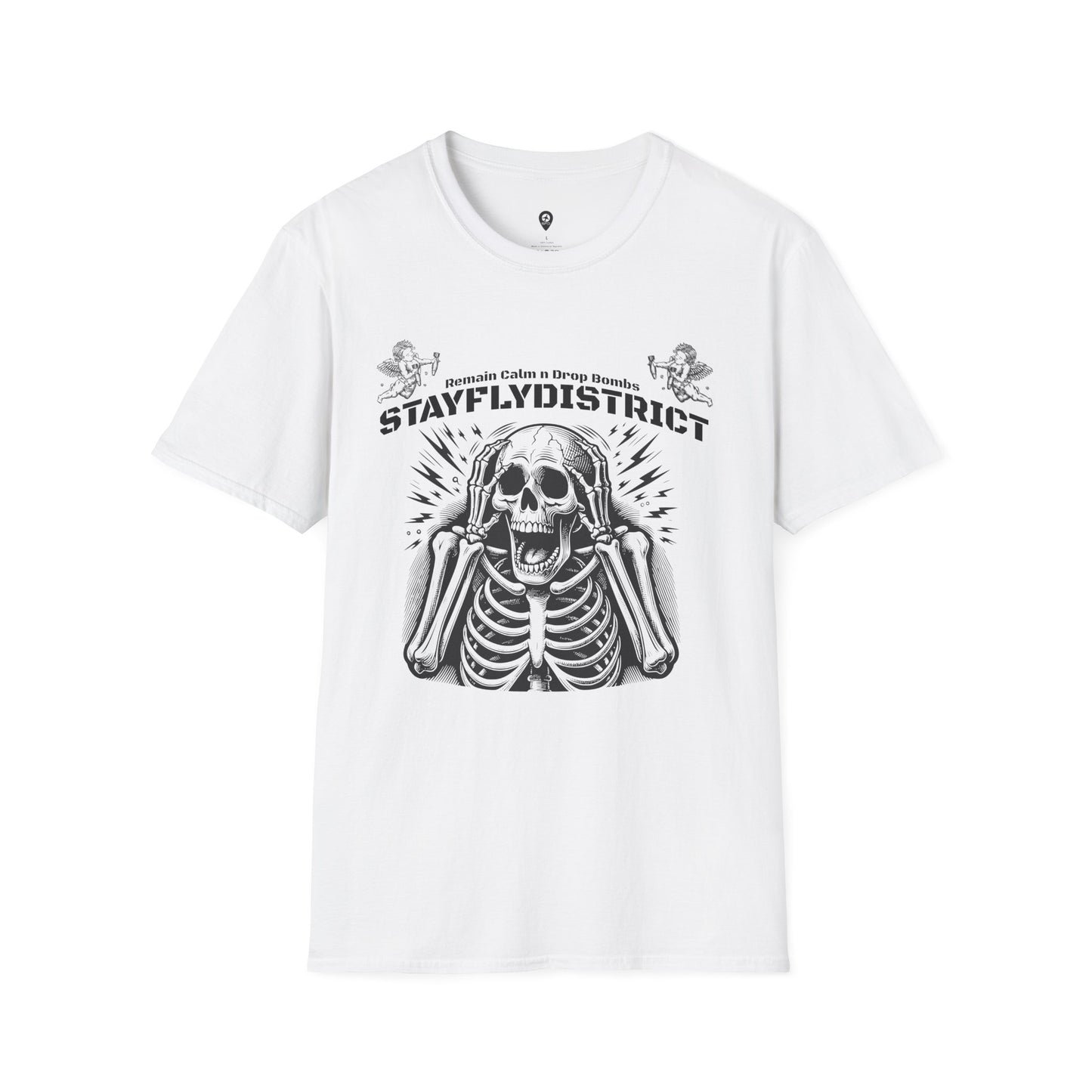 Drop Bombs Skeleton Tee