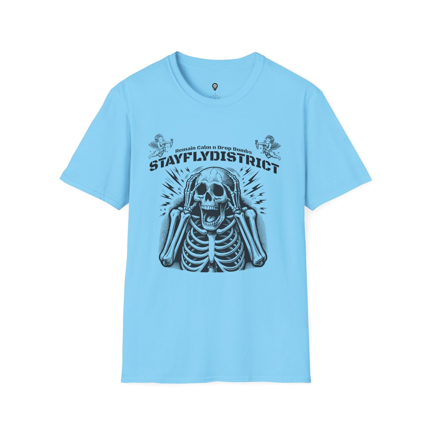 Drop Bombs Skeleton Tee