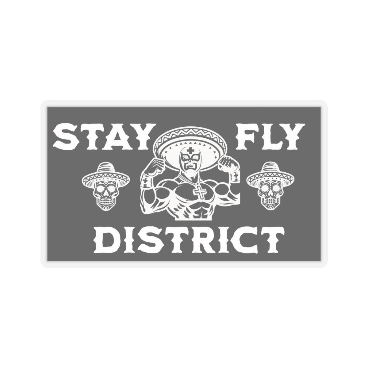 SFD Luchadore sticker