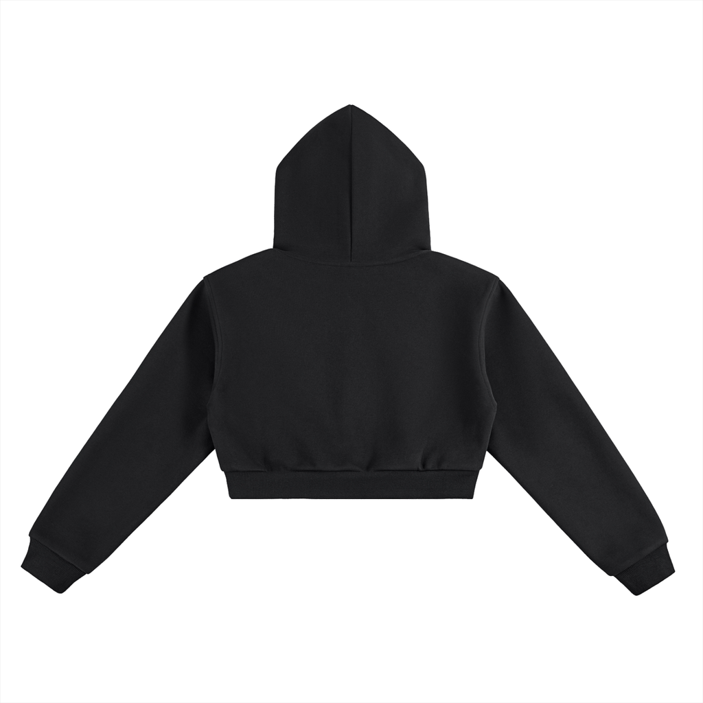 SFD Retro Star Cropped Hoodie